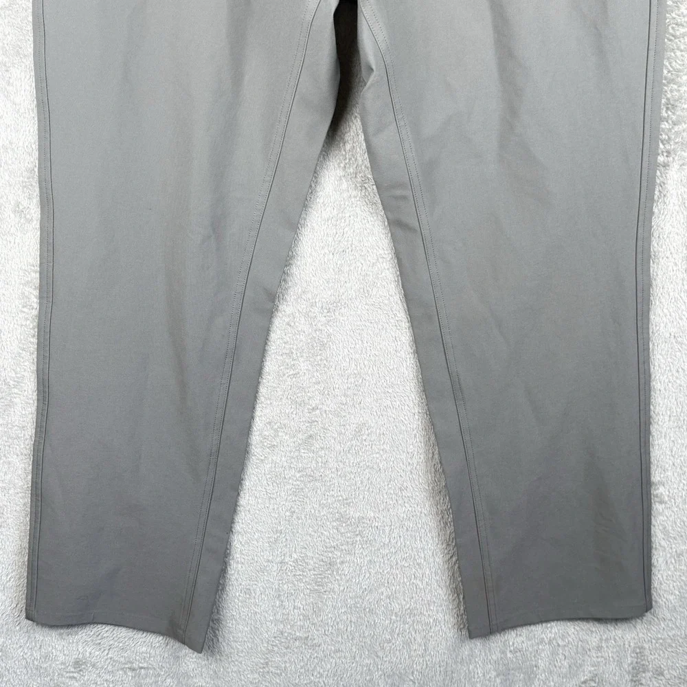 Footjoy FJ Golf Tech Pants Size 36x30‎ Gray Performance Stretch Athletic Fit